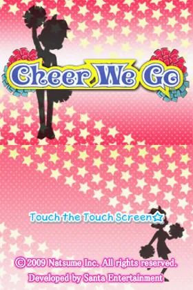 Cheer We Go (USA) (NDSi Enhanced) screen shot title